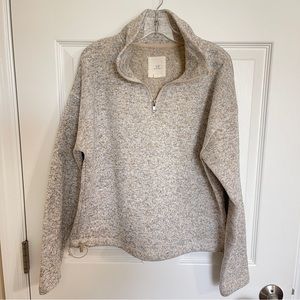 Thread Supply Quarter zip pullover sweatshirt Size Small